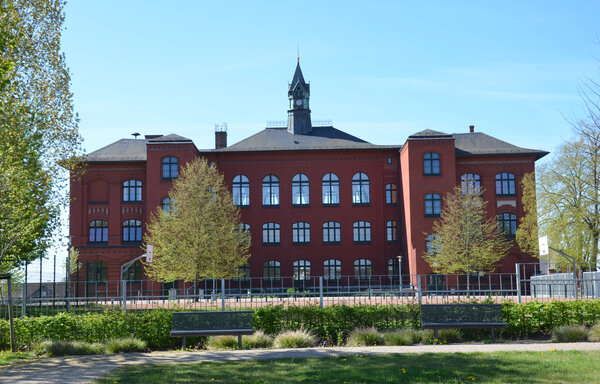 Hofansicht der Fritz Reuter Schule in Demmin