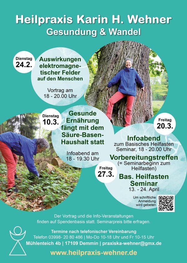 Bild vergr&ouml;&szlig;ern: Heilpraxis Karin H. Wehner - Infoveranstaltungen