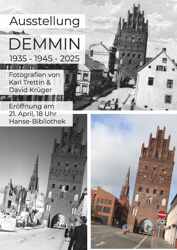 Bild vergr&ouml;&szlig;ern: Ausstellung Demmin 1935 - 1945 - 2025
