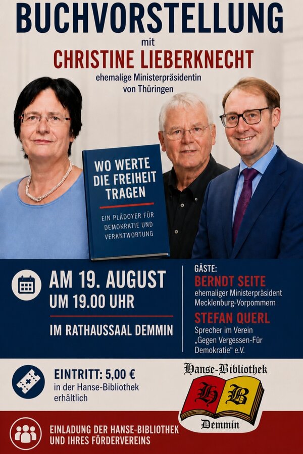 Bild vergr&ouml;&szlig;ern: Christine Liebknecht - Wo Werte die Freiheit tragen