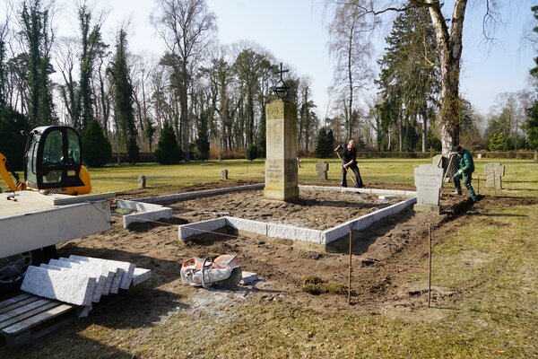 Sanierung 45-er Gräberfeld 
