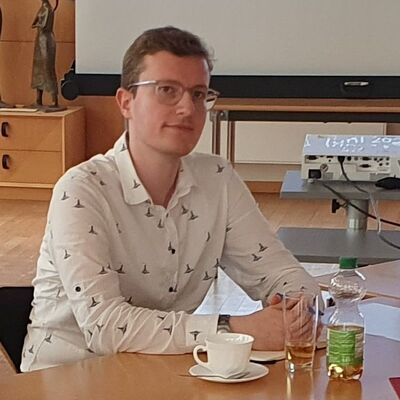 Bild vergr&ouml;&szlig;ern: Bildungsreferent David Vogel von der Landesgeschäftsstelle