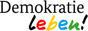 Bild vergrößern: Demokratie leben! Logo
